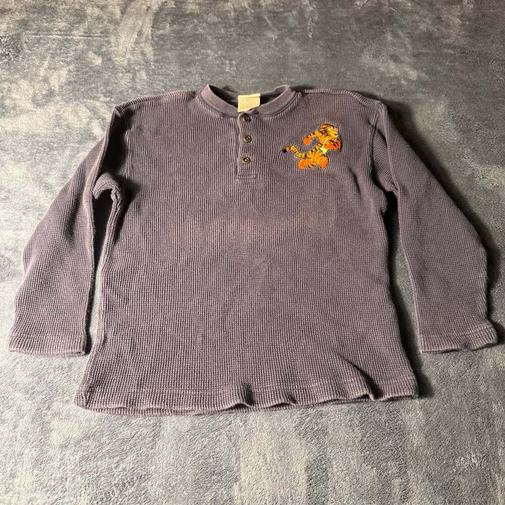 Disney Catalog Tigger Thermal Henley Size 7/8